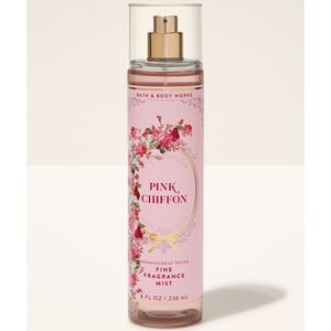 Bath & Body Works Pink Chiffon Fine Fragrance Body Mist 8oz NEW
